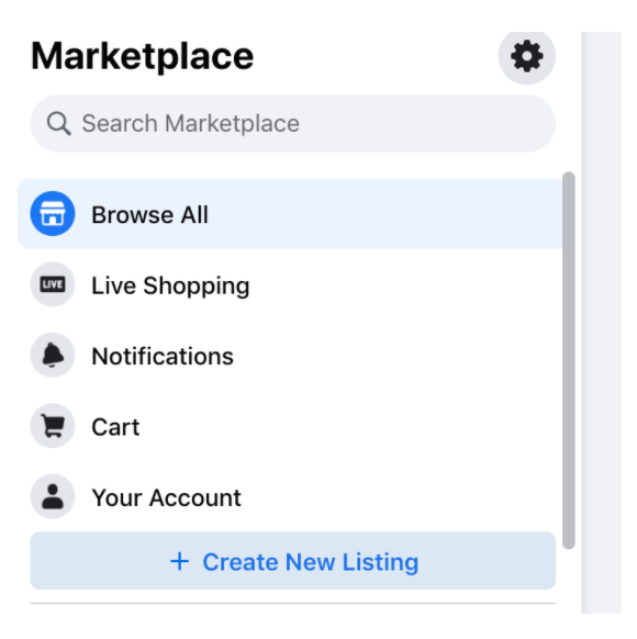 Set up a Facebook Marketplace account